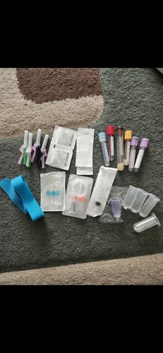 Phlebotomy student practice - student,